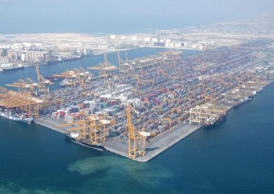 10. Dubai // Vereinigte Arabische Emirate (15 Mio. Container)