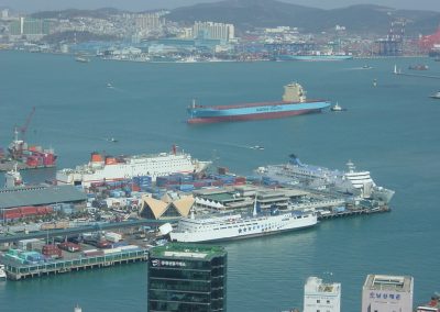 6. Busan // Südkorea (21,6 Mio. Container)