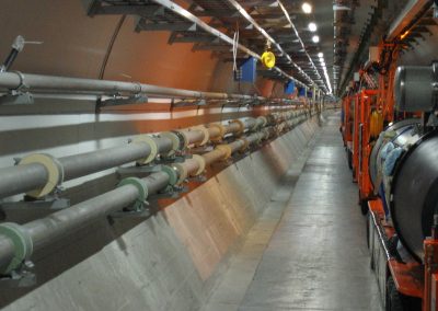 1. Particle Accelerator // Cooperation of hundreds of university professors and research institutes (26,659 m)