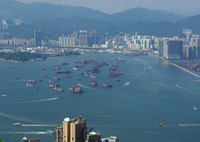 7. Hong Kong // Hong Kong (19,6 millions de conteneurs)
