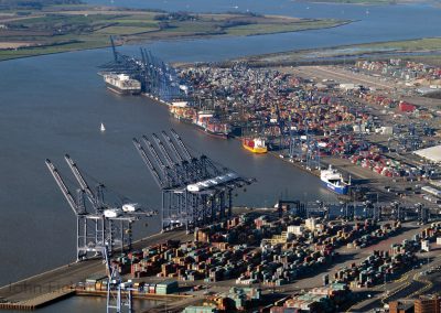 8. Felixstowe // Great Britain (3.80 million containers)