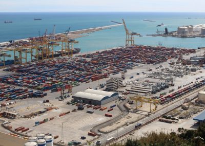 9. Barcelona // Spain (3.47 million containers)