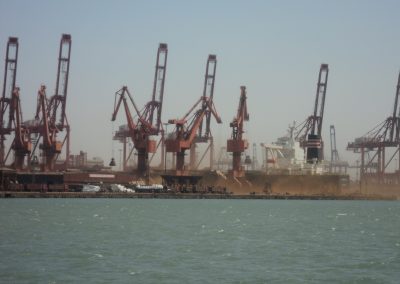 9. Tianjin // China (16 millones de contenedores)